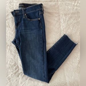 Banana Republic mid rise skinny jeans
